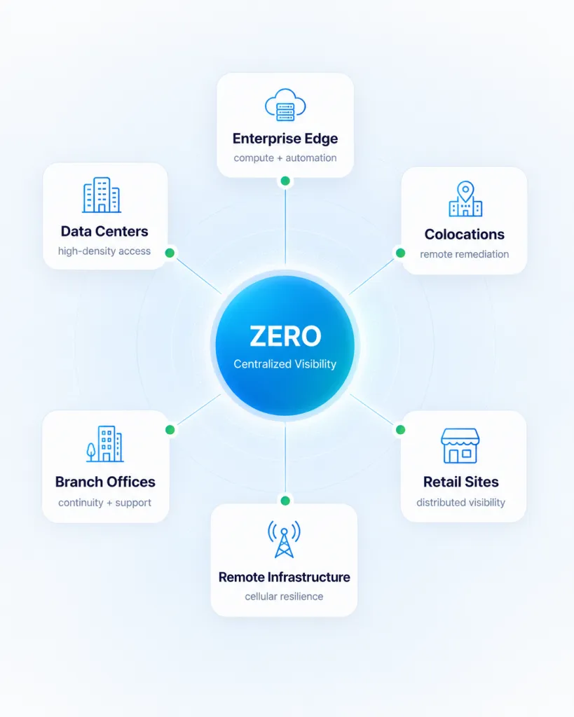 Gearlinx distributed infrastructure diagram